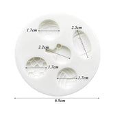 Molde Silicona Balones Mix Mini